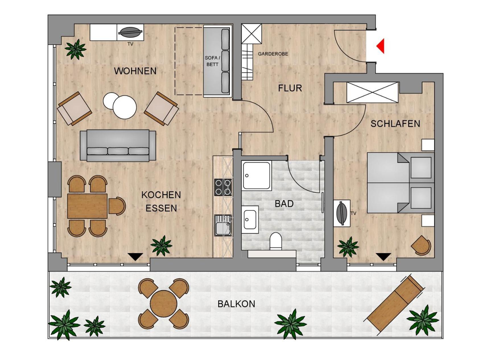 Friedland  Ferienwohnung Leineufer מראה חיצוני תמונה